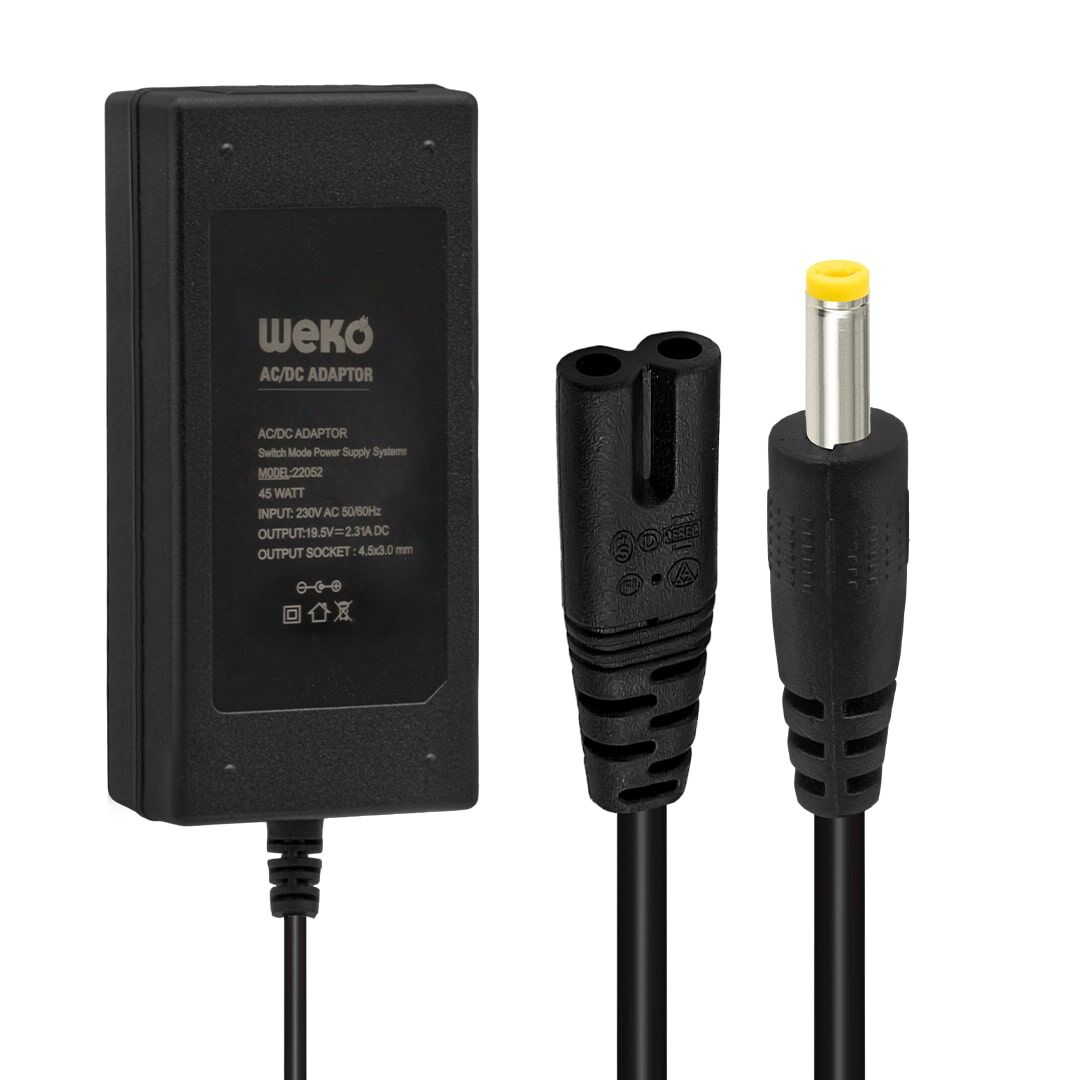 Weko 19.5V 2.31Ah 4.5x3.0mm Uçlu Notebook Adaptör