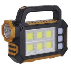 Powermaster HS-8029-7-B 3 Modlu 6 Cob Ledli Taşınabilir Solar Lamba