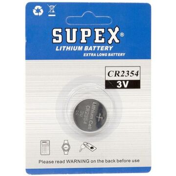 SUPEX CR2354 3V LİTYUM PİL (5'Lİ PAKET)