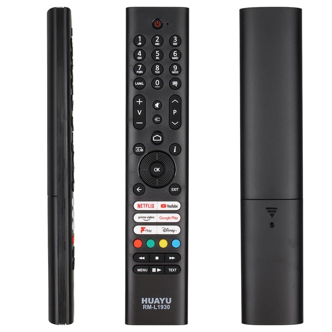 Vestel RM-L1930 Netflix Youtube Prime Video Google Play Disney+ Tuşlu Lcd Led TV Kumandası