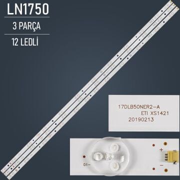 VESTEL 50U9500 LED BAR , TOSHİBA 50U2963DAT LED BAR, T.FUNKEN 50TU7540 LED BAR, JVC LT- 50VU9300