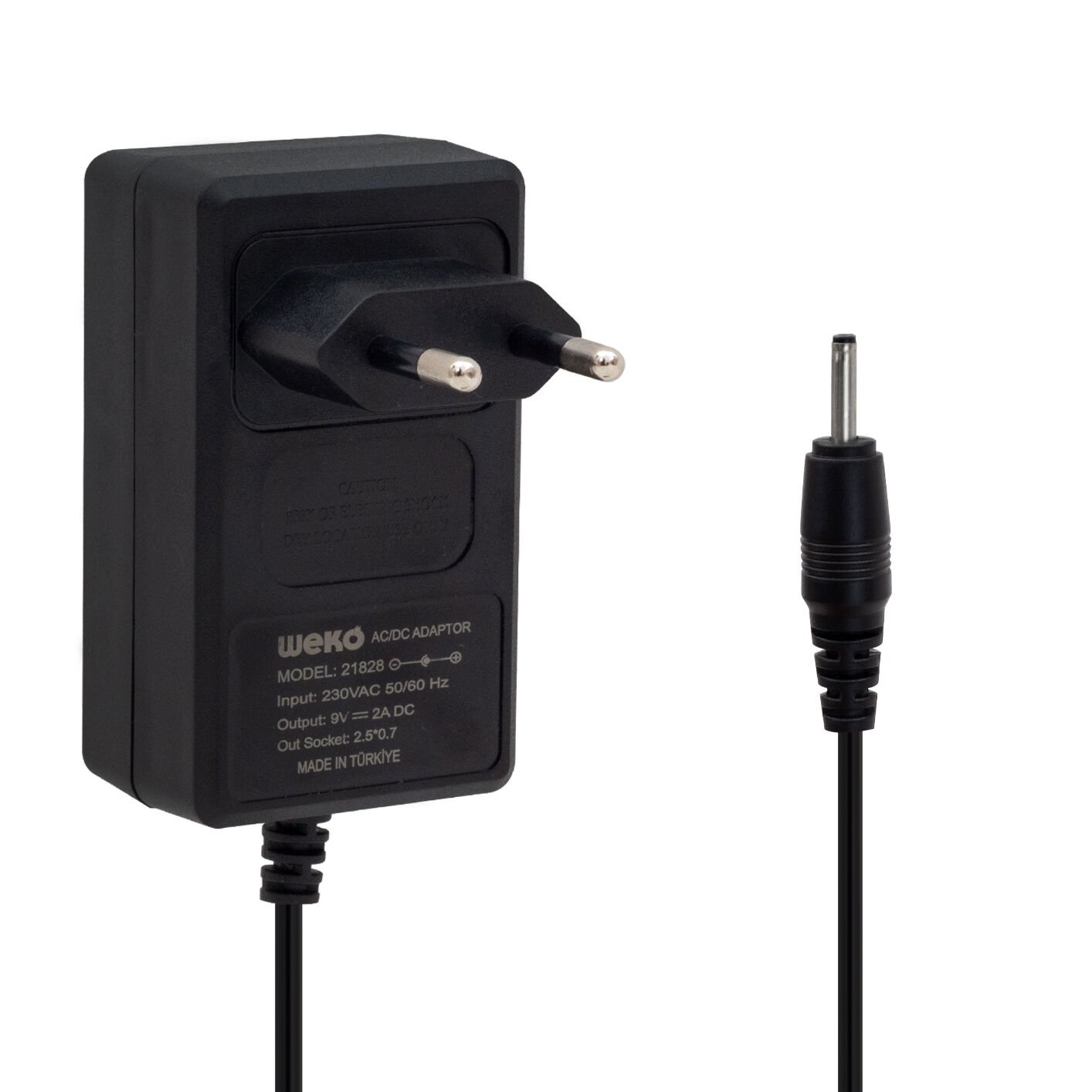 Weko 9 Volt 2 Amper İnce Uç Tablet Pc Adaptörü