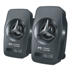 Magicvoice T-19 1+1 USB Pc Mini Hoparlör - Speaker (2*3 Watt - 4 Ohm)
