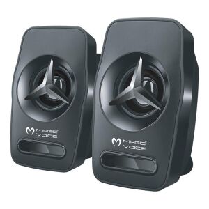 Magicvoice T-19 1+1 USB Pc Mini Hoparlör - Speaker (2*3 Watt - 4 Ohm)