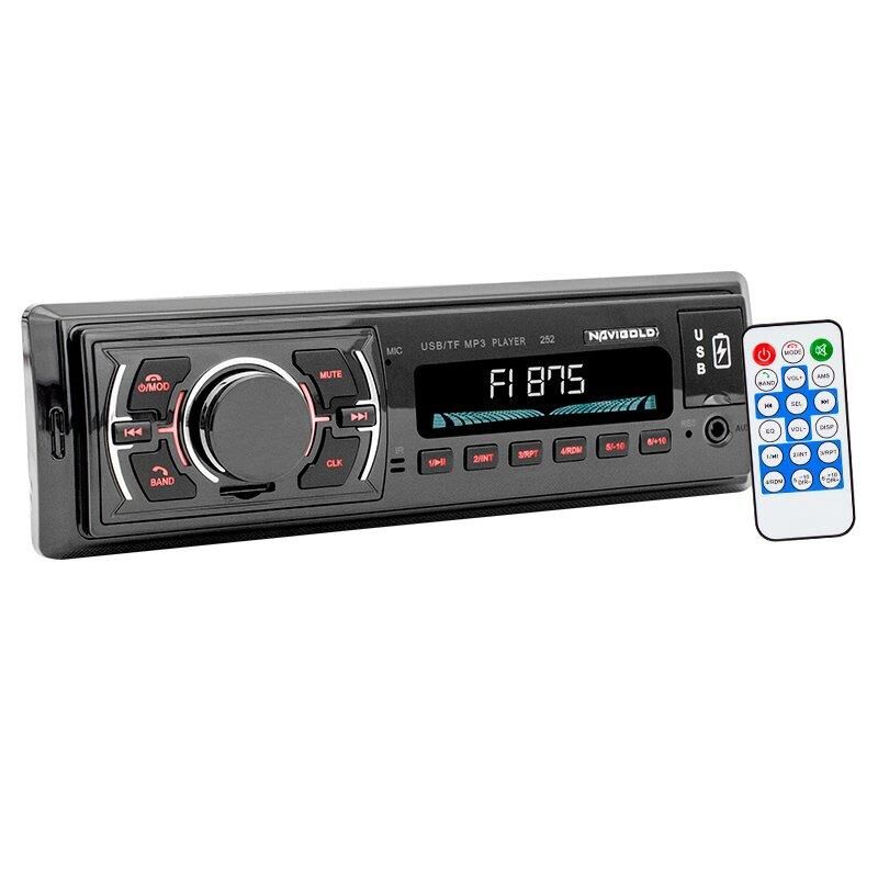 NAVIGOLD DS-252 USB/SD/FM/AUX/BT BLUETOOTHLU İSO SOKETLİ MEKANİKSİZ OTO TEYP 4 X 50 WATT