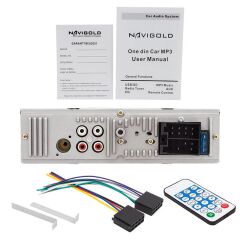 NAVIGOLD DS-252 USB/SD/FM/AUX/BT BLUETOOTHLU İSO SOKETLİ MEKANİKSİZ OTO TEYP 4 X 50 WATT
