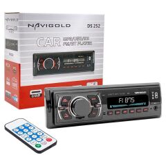 NAVIGOLD DS-252 USB/SD/FM/AUX/BT BLUETOOTHLU İSO SOKETLİ MEKANİKSİZ OTO TEYP 4 X 50 WATT