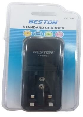 Beston C8019BN Pil Şarj Cihazı (2xAA - 2xAAA - 1x9v)
