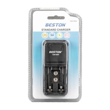 Beston C8019BN Pil Şarj Cihazı (2xAA - 2xAAA - 1x9v)