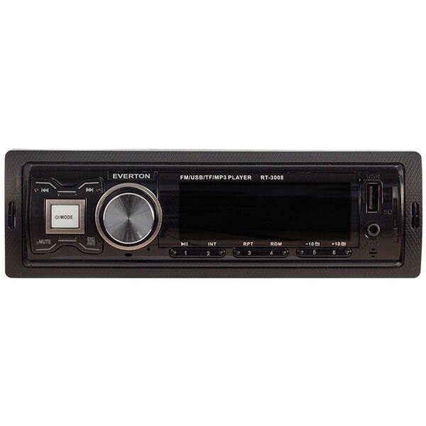 EVERTON RT-3008 USB/SD/FM/AUX MEKANİKSİZ OTO TEYP 4 X 50 WATT