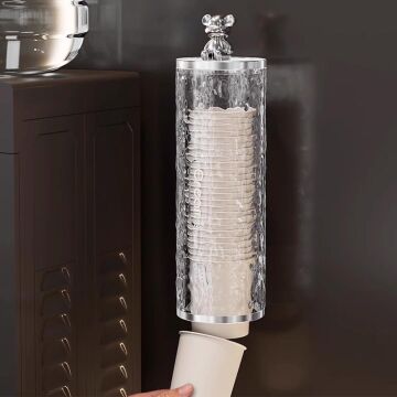 Sunup SN-27110 Kendinden Yapışkanlı Plastik - Karton Bardak Dispenseri