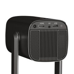 Everest PJ08 Android 11 4K Dahili Şarjlı Otomatik Odaklama Destekli 5200 Lümen Ekran Yansıtmalı Projeksiyon Cihazı