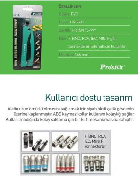Proskit Cp-316 Ayarlanabilir Sıkıştırma Pensesi
