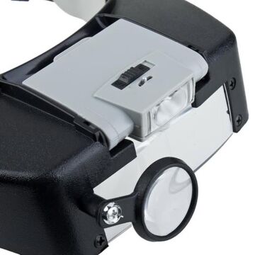 Mg-81007-A Led Işıklı Kafa Büyüteci 5.8X Zoom