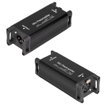 Magicvoice MV-27122 Mikrofon Ses Güçlendirici - Booster (+ 48V ile Çalışır)