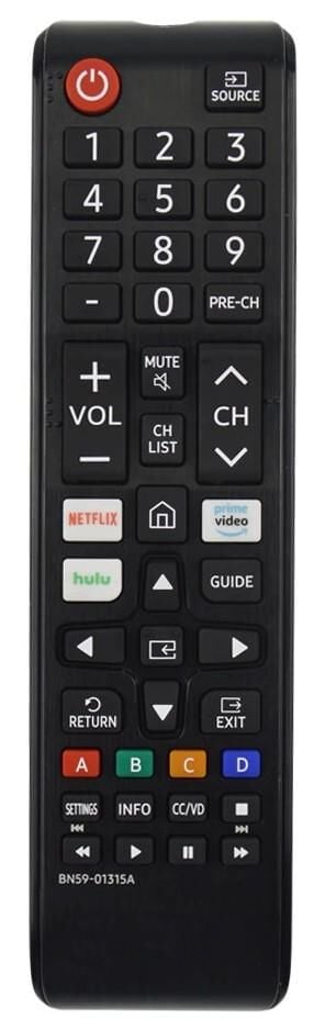 Samsung BN59-01315A Netflix / Prime Video / Hulu Smart Tv Led Kumanda