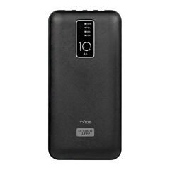 Powerway TX108 Dijital Göstergeli 4 Çıkışlı 10000 Mah Powerbank Siyah