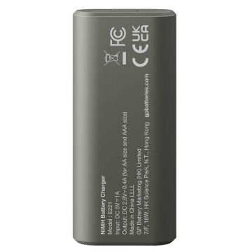 Gp Recyko E221 2*2600 mAh R6 AA Pilli Şarj Cihazı (GP-E221/270AHCER21-2GTLB2)