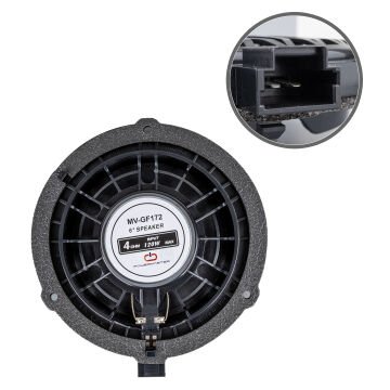 MagicVoice MV-GG172 6'' 16 Cm 4 Ohm Max 120 Watt Oto Hoparlör Tekli (Citroen)