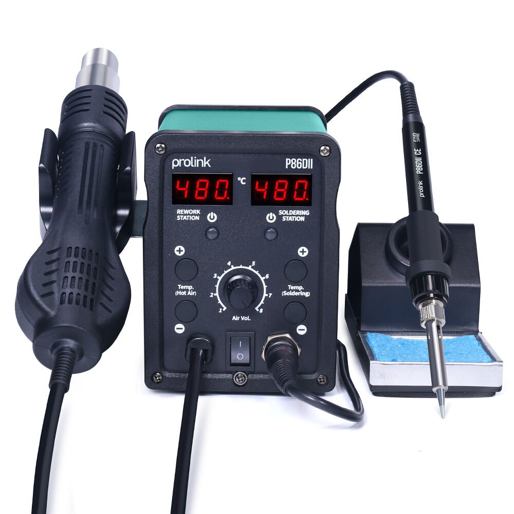 Prolink P-86 DII Dijital Sıcak Hava Üfleme ve Havya İstasyonu