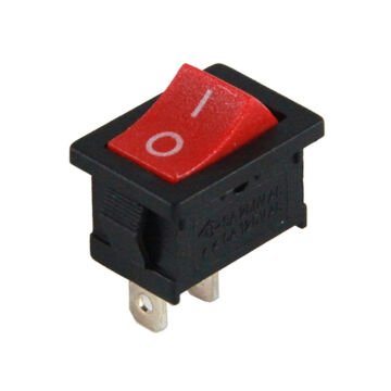 IC-120A Mini Kırmızı Işıksız Anahtar 2P (13Mm X 19Mm)