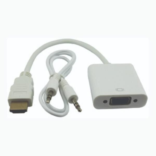 Class BM-001 HDMI - VGA Çevirivi (Ses' li) - Beyaz