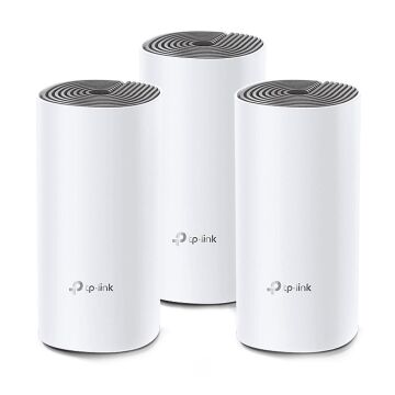 TP-Link AC1200 Deco E4 1200Mbps Mesh WIFI Sistemi (Üçlü)