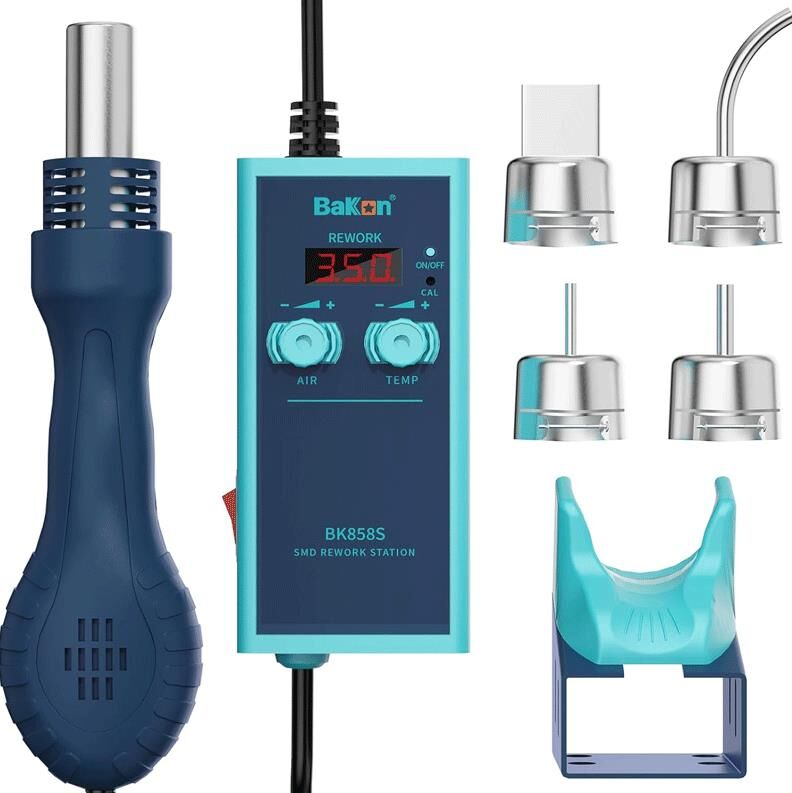 Bakon BK858S Portatif Sıcak Hava Havya İstasyasyonu