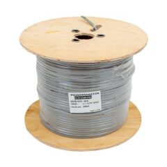 Powermaster 2+1 Gri 0.22 Mm CCTV Kamera Kablosu 250 Metre