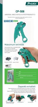 Proskit Cp-508 Universal Kablo Soyucu