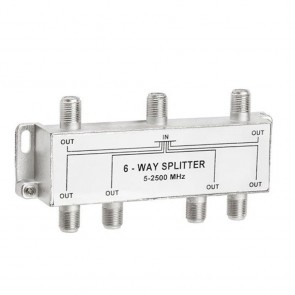 5-2500Mhz 6 Çıkışlı Uydu Anten Splitter