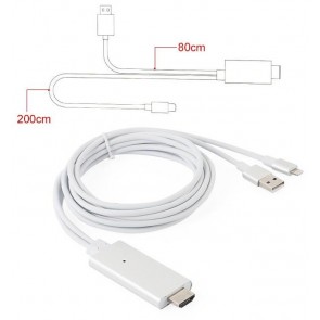 Apple İphone 5 5S 6 6S Hdmi Lcd Tv Bağlantı Kablosu