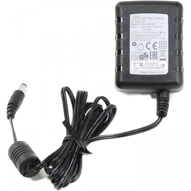 ASIAN POWER DEVICES WA-18Q12FG 100-240V 50-60HZ 12V 1.5A PC ADAPTÖR