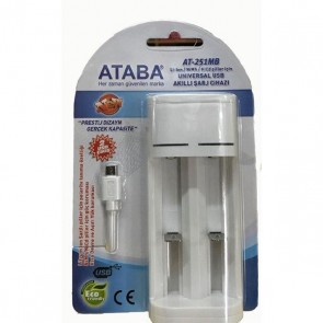 Ataba AT-251MB Liion Nimh Nicd Universal Usb Pil Şarj Cihazı