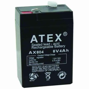 Atex AX-604 6V-4A Akü 