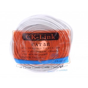 CK-Link Cat5E Ethernet İnternet Kablosu - 50 Metre (Utp Patch Kablo)