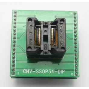 CNV-SSOP-34-DIP Entegre Soket Adaptörü