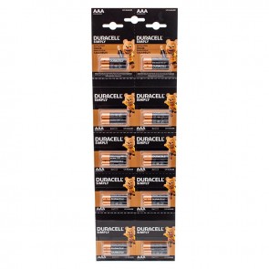 DURACELL LR03/MN2400 1.5 VOLT ALKALİN AAA İNCE KALEM PİL (20Lİ KARTELA PAKET FİYATI)(2Lİ YIRTMALI)