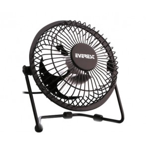 EVEREST EFN-482 MASAÜSTÜ METAL SİYAH FAN