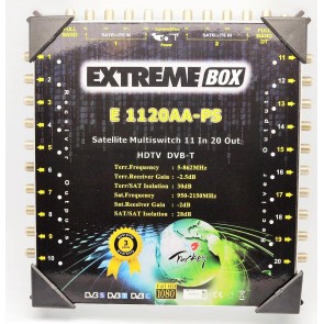 Extremebox 11x20 Merkezi Uydu Santrali Sonlu Multiswitch