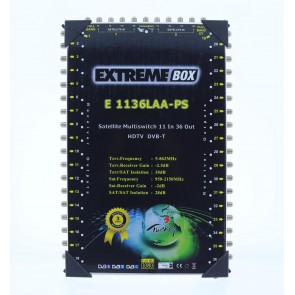 Extremebox 11x36 Merkezi Uydu Santrali Sonlu Multiswitch
