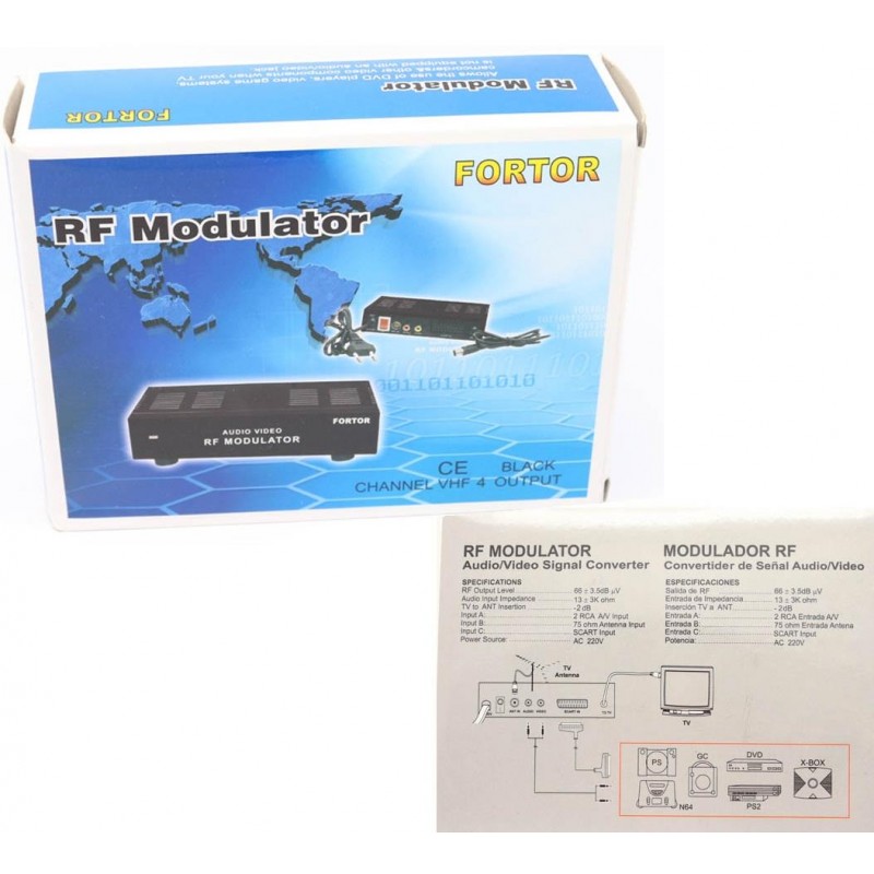 Fortor ST-04 RF Modülatör Akıllı Kutu