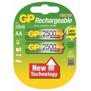 Gp 2500 Mah AA R6 Kalem Şarjlı Pil