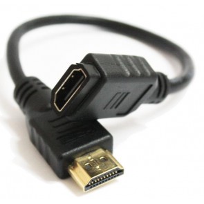 Hdmi Dişi Hdmi Erkek Uzatma Kablosu 25Cm