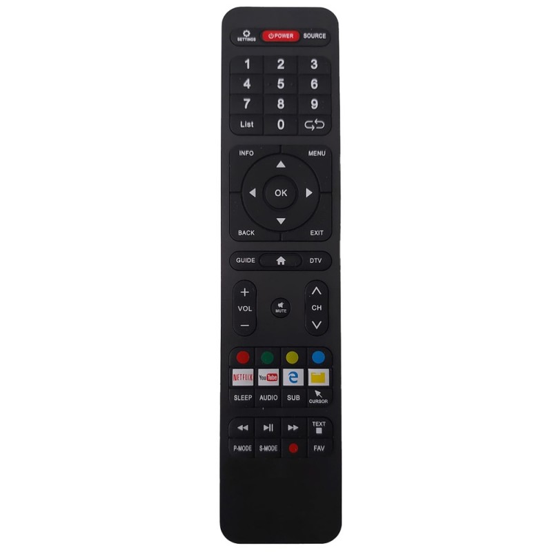 Hello HL-3201 Android Sub-Cursor-Netflix-Youtube Tuşlu Tv Kumanda