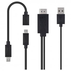 Hytech HY-MHL100 Micro Usb S2-S3-S4 Uyumlu HDMI Çevirici Kablo