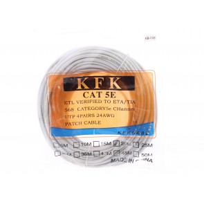 KFK Cat5E Ethernet İnternet Kablosu - 20 Metre (Utp Patch Kablo)