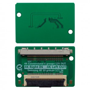 Lcd Panel Flexi Repair Kart 4K Right In 4K Left Out Fpc To Lvds QK0822B