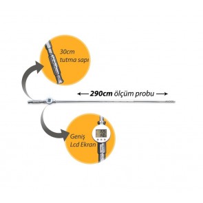 Loyka ATS 3000 Yığın Isı Ölçer Probu "2,90 Metre"