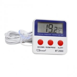 Loyka BT-2000 Alarmlı ve Mıknatıslı Buzdolabı Termometresi
